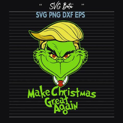 Trump Make Christmas Great Again Svg