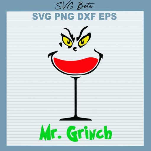 Mr Grinch Svg