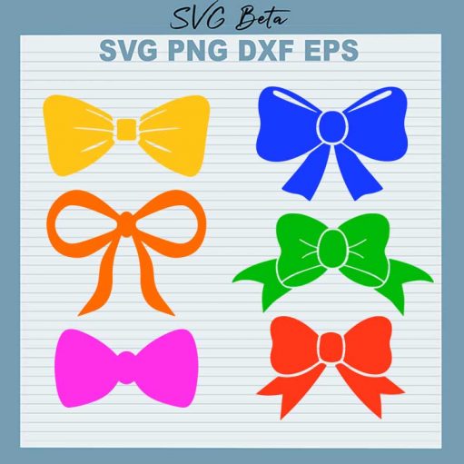 bow tie christmas svg