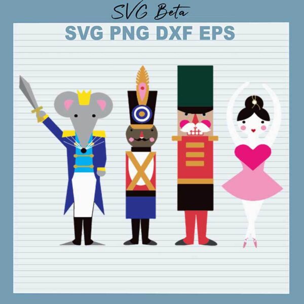 Nutcracker Ballet SVG