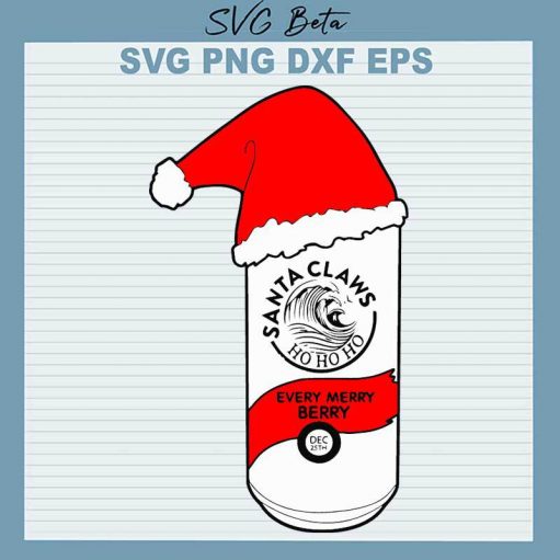 Santa Claws Ho Ho Ho SVG