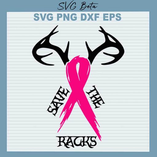 Breast Cancer Save The Racks SVG