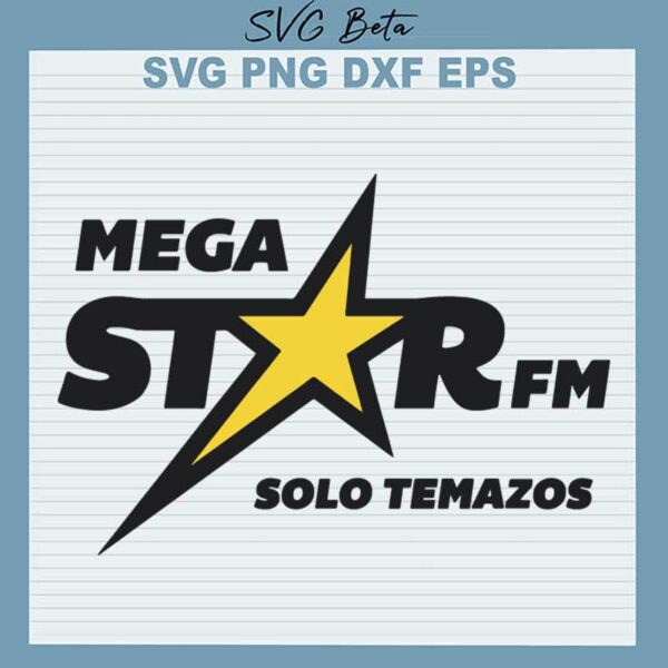 Mega Star Fm Solo Temazos SVG