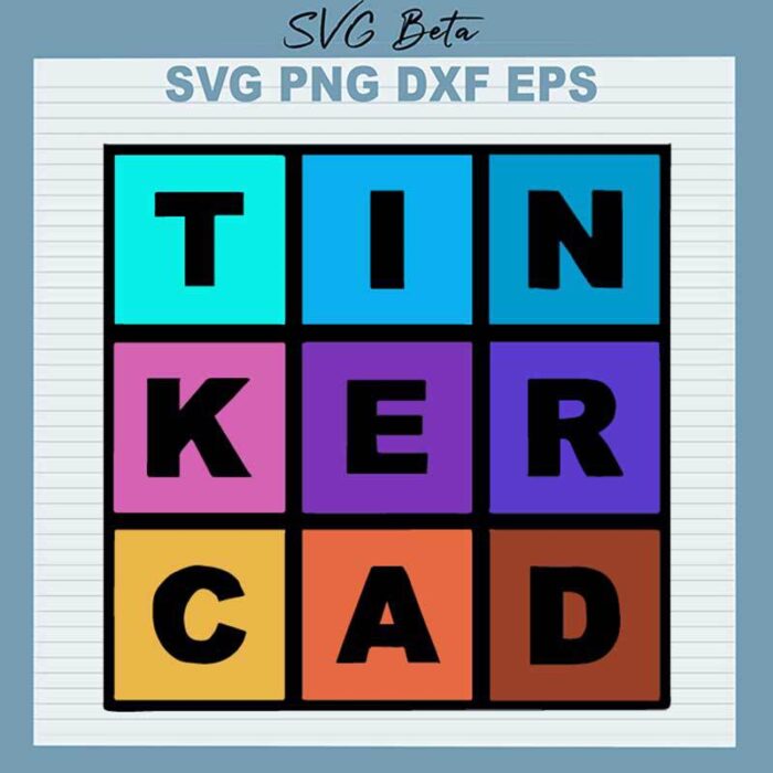 Tinkercad Logo SVG