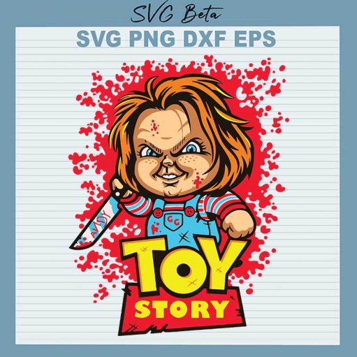 Chucky Toy Story SVG, Chucky Toy Story Buddi SVG PNG DXF cut file
