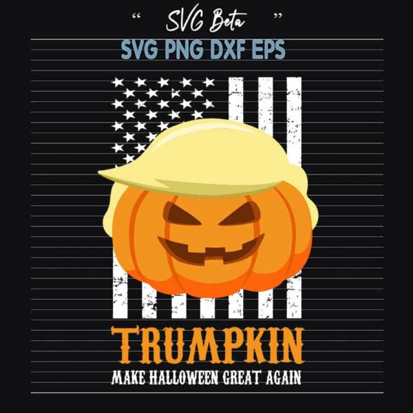 Trumpkin Make Halloween Great Again SVG