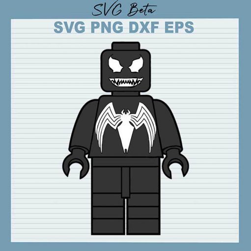 Venom Lego SVG, Halloween Venom SVG, Happy Halloween SVG