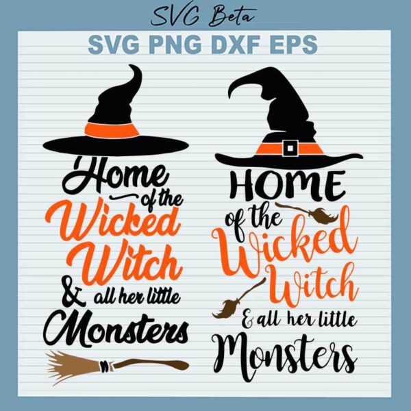 Home Of The Wicked Witch SVG