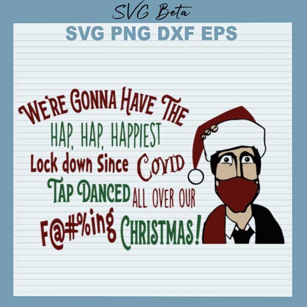 Clark Griswold Wearing Mask SVG