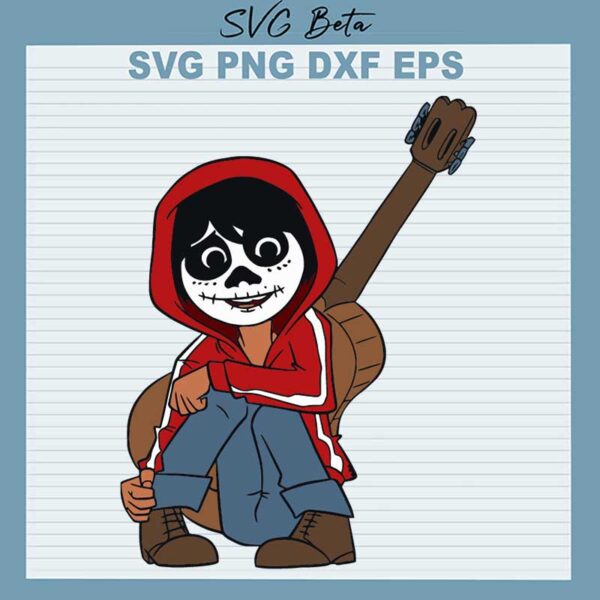 Miguel Rivera Coco Movie SVG, Miguel Rivera SVG, Coco Movie SVG SVG, Disney Movie SVG PNG DXF cut file