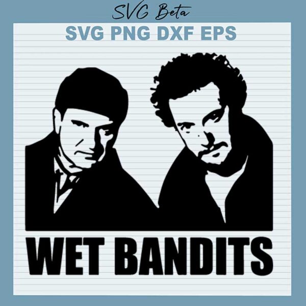 Wet Bandits Home Alone SVG
