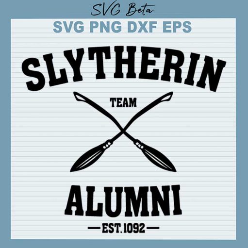 Hogwarts Slytherin Alumni SVG