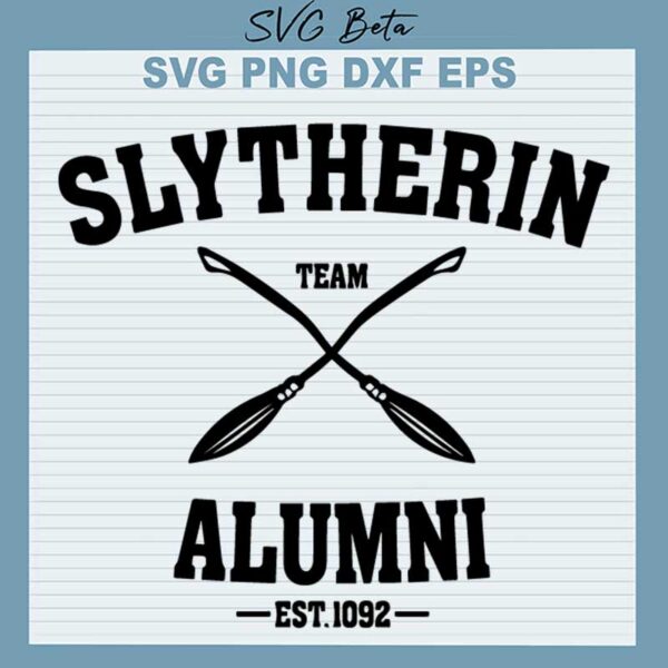 Hogwarts Slytherin Alumni SVG