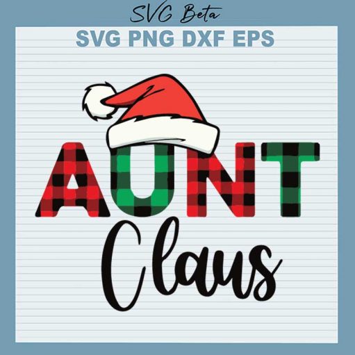 Aunt Claus SVG