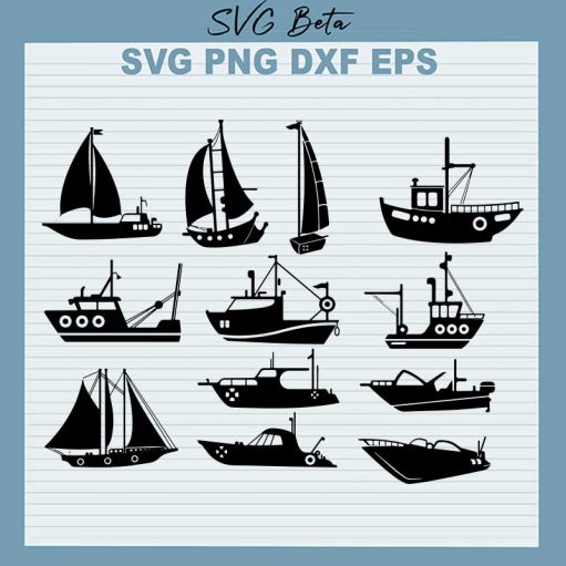 Ship Bundle SVG