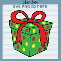 Christmas Gift Box SVG