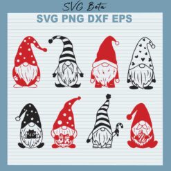 Christmas Gnome Bundle SVG