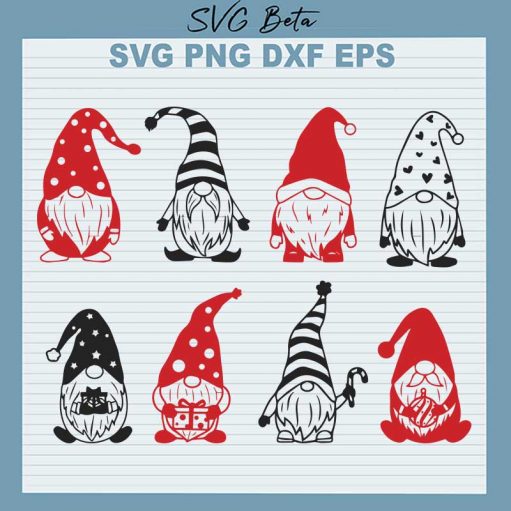 Christmas Gnome Bundle SVG