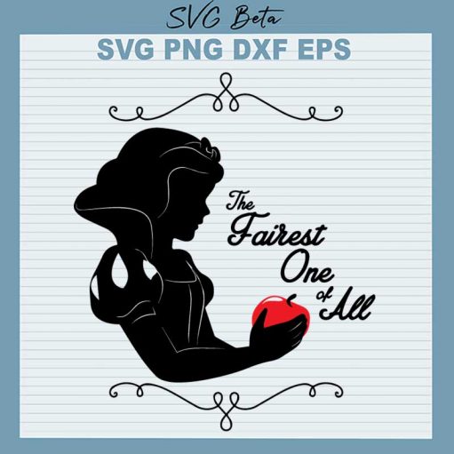 The Fairest One Of All SVG