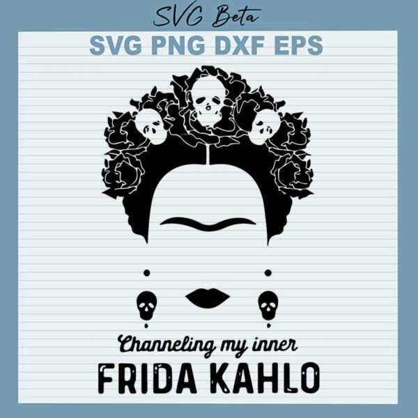 Frida Kahlo Changing My Inner SVG