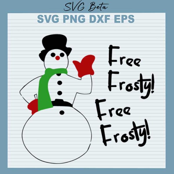 Free Frosty SVG