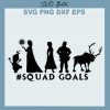 Squad Goals Frozen Svg