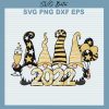 Gnome Happy New Year 2022 SVG