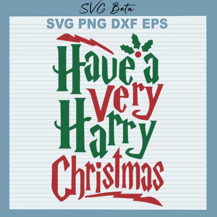 Have A Very Harry Christmas SVG