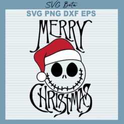 Merry Christmas Santa Jack SVG