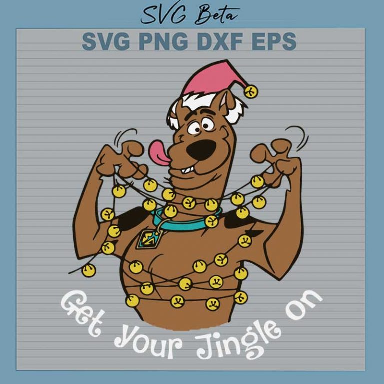 Get Your Jingle On Scooby Doo Svg Scooby Doo Christmas Svg Scooby Doo Christmas Light Svg Png 9167