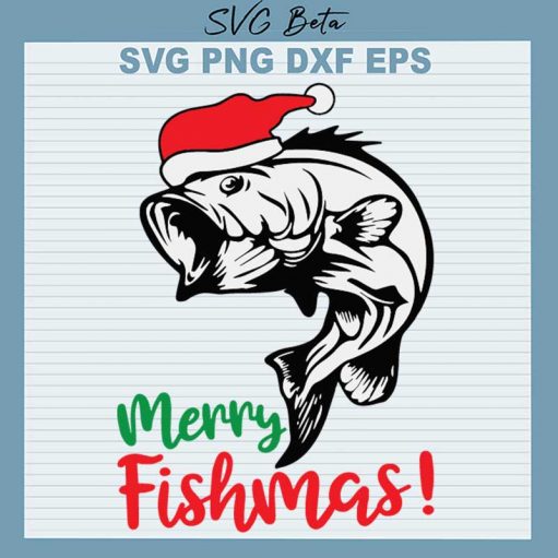 Merry Fishmas SVG