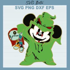 Oogie Boogie Mickey SVG