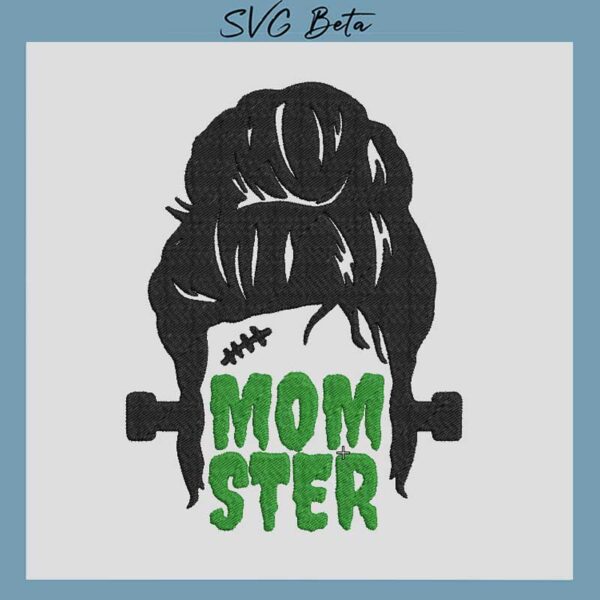 momster embroidery design