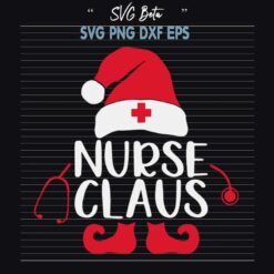 Nurse Claus SVG