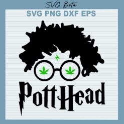 Pott Head Cannabis SVG