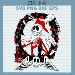 Jack Skellington Santa Claus Svg