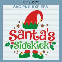 Santa's Sidekick SVG