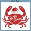 Santa Claws Christmas Embroidery Design