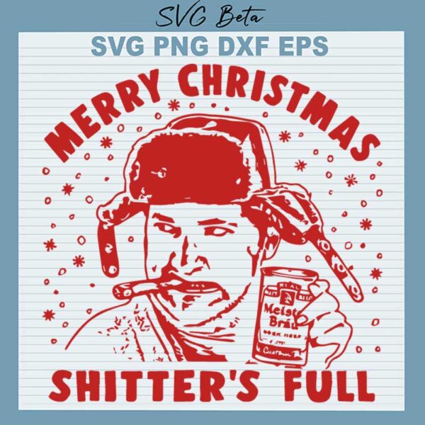 Merry Christmas Shitter's Full SVG