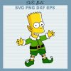 The Simpsons elf svg