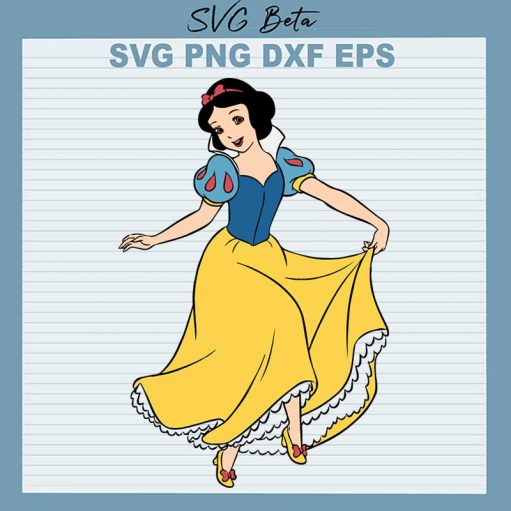 Snow White Princess Svg