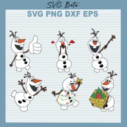 Olaf Bundle Frozen SVG
