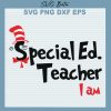 Special Ed Teacher I Am SVG