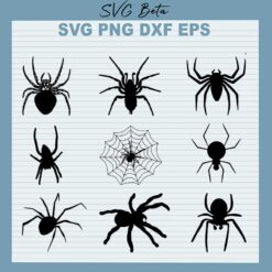 Halloween Spider Svg