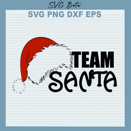 team santa svg