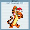 Santa Tiger Winnie The Pooh SVG