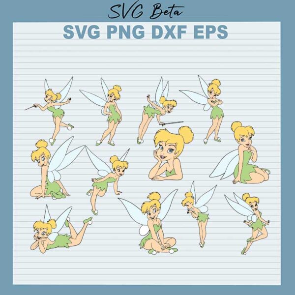 Disney Tinkerbell SVG