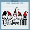 Gnome Christmas Crew SVG