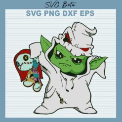 Oogie Boogie Baby Yoda SVG
