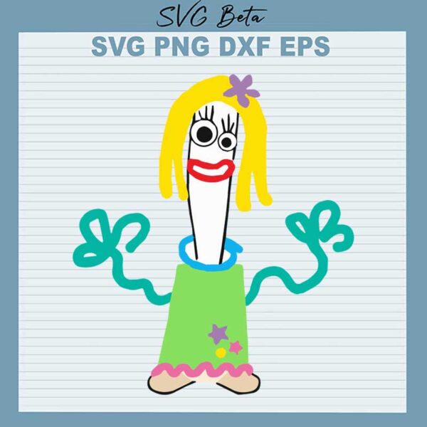 Forky Girlfriend Knifey SVG